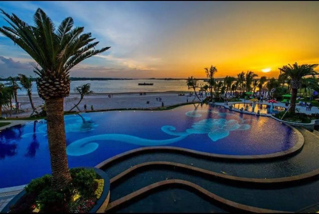 雅居清新两房一厕3-6人入住花园景 金海湾danga Bay Lägenhet Johor Bahru