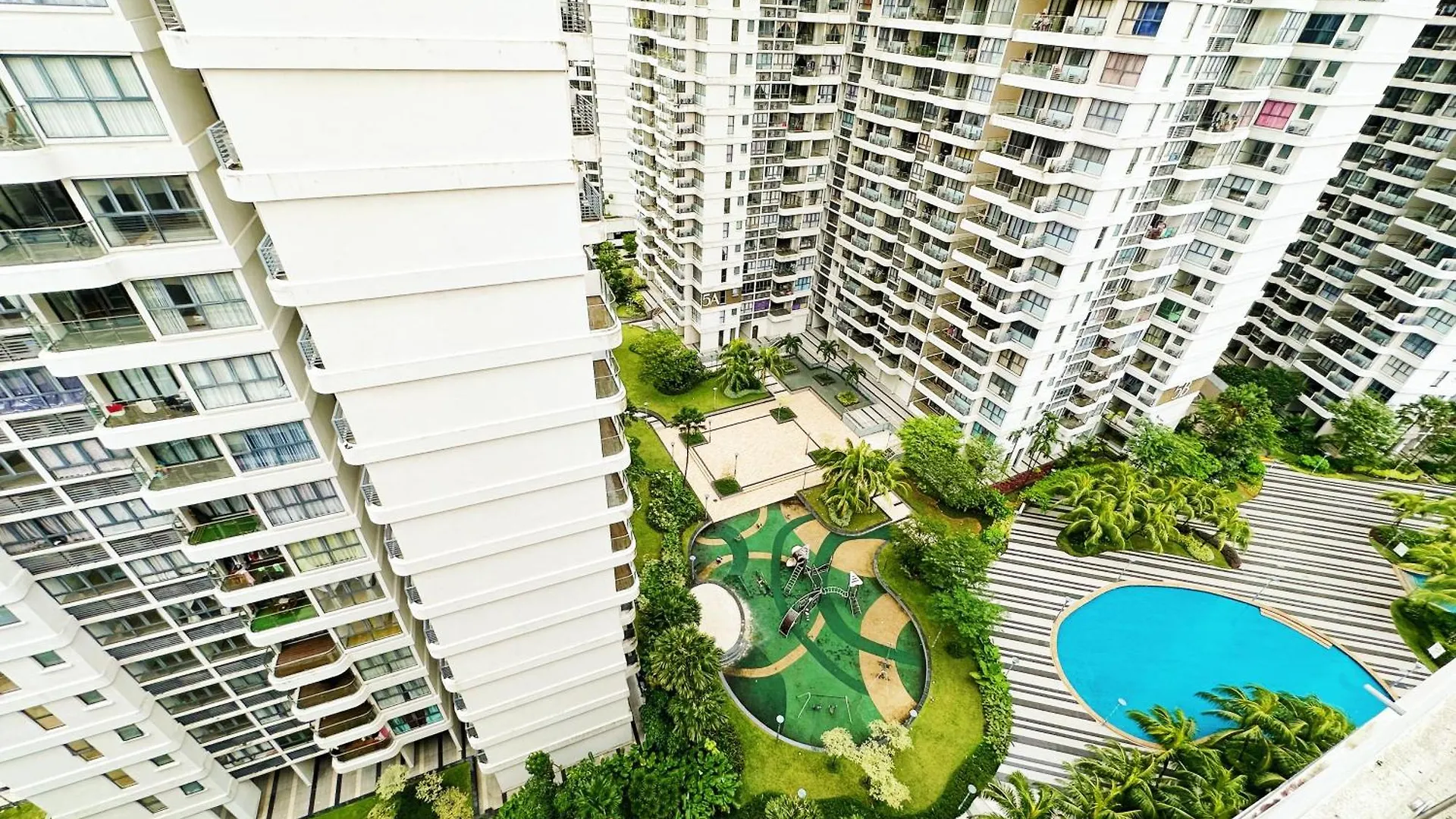 雅居清新两房一厕3-6人入住花园景 金海湾danga Bay Lägenhet Johor Bahru Malaysia