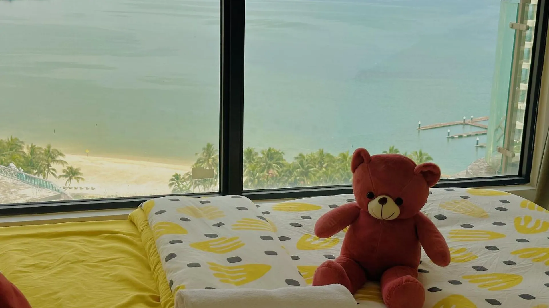 雅居清新两房一厕3-6人入住花园景 金海湾danga Bay Lägenhet Johor Bahru 0*,  Malaysia