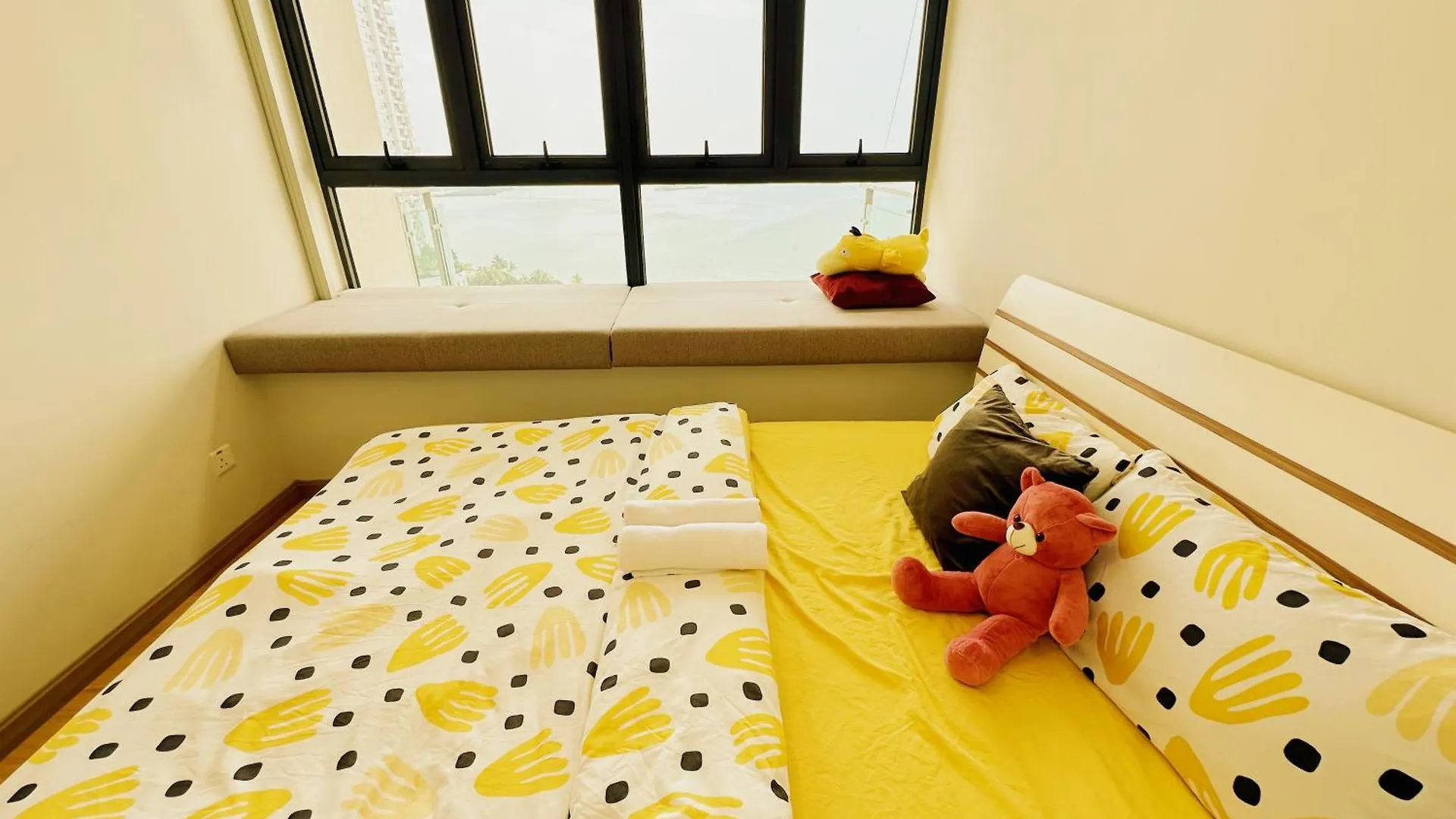 雅居清新两房一厕3-6人入住花园景 金海湾danga Bay Lägenhet Johor Bahru 0*,